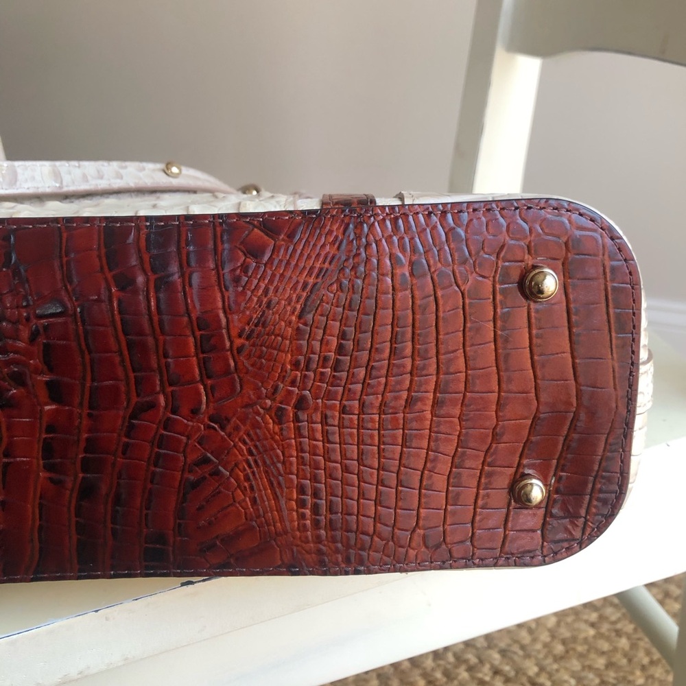 Brahmin Asher Satchel. Structured. Adjustable Str… - image 14